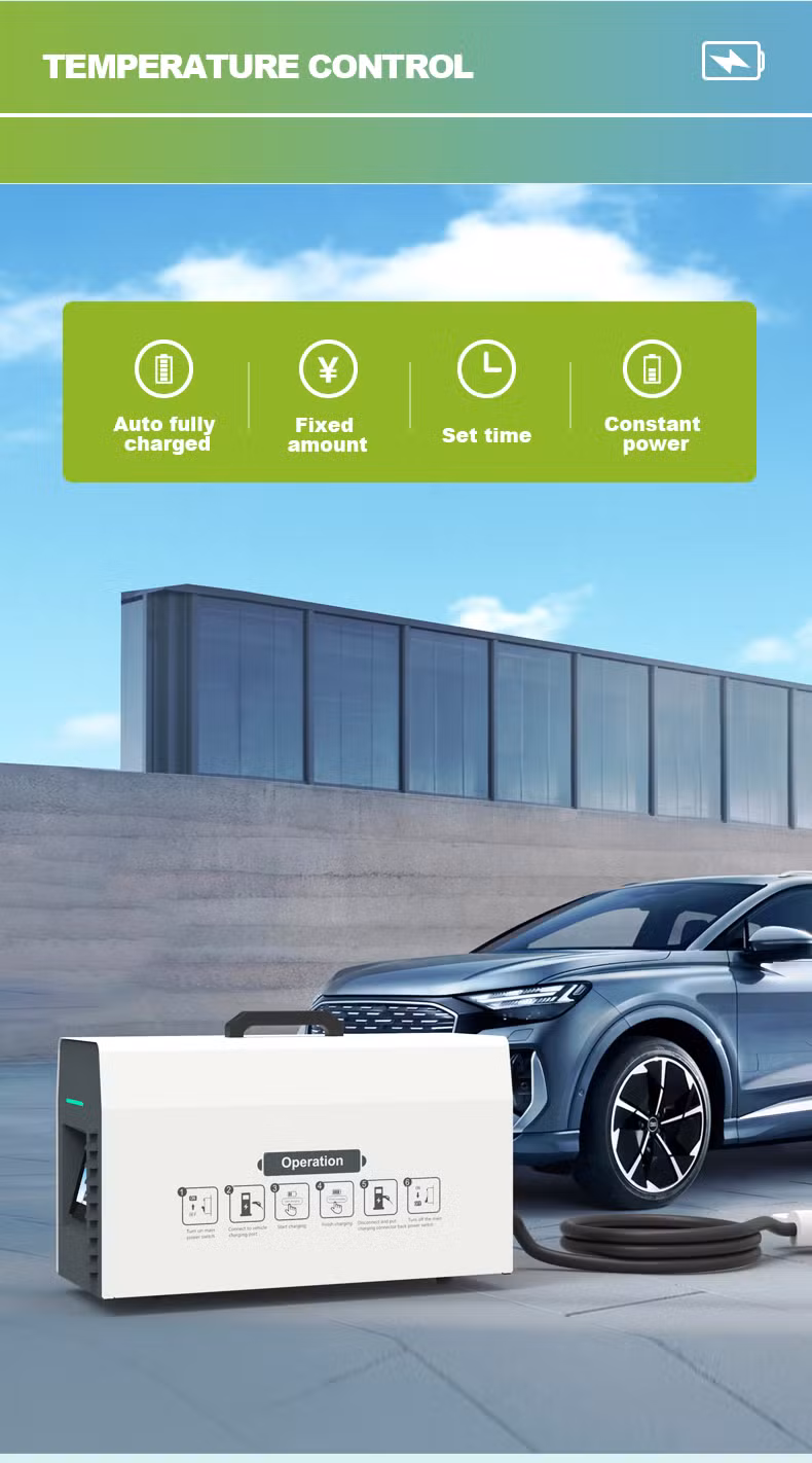 Car Mobile 20kw 30kw 40kw Level 3 CCS1 CCS2 Gbt Chademo Portable Fast EV DC Charger