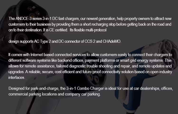 Aoneng Install 60 Kw Acdc Combo Electric Vehicle EV Car Charging Station Charger Cost