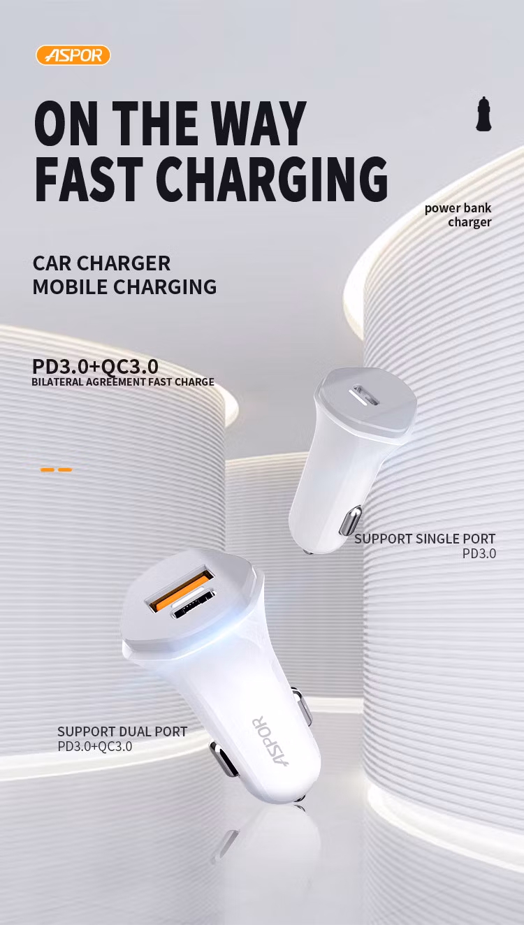 New Arravial Mobile Phone Accessories EV Charger White Small Portable High Performance Magnetic Wireless Stand Car Wireless Charger A903