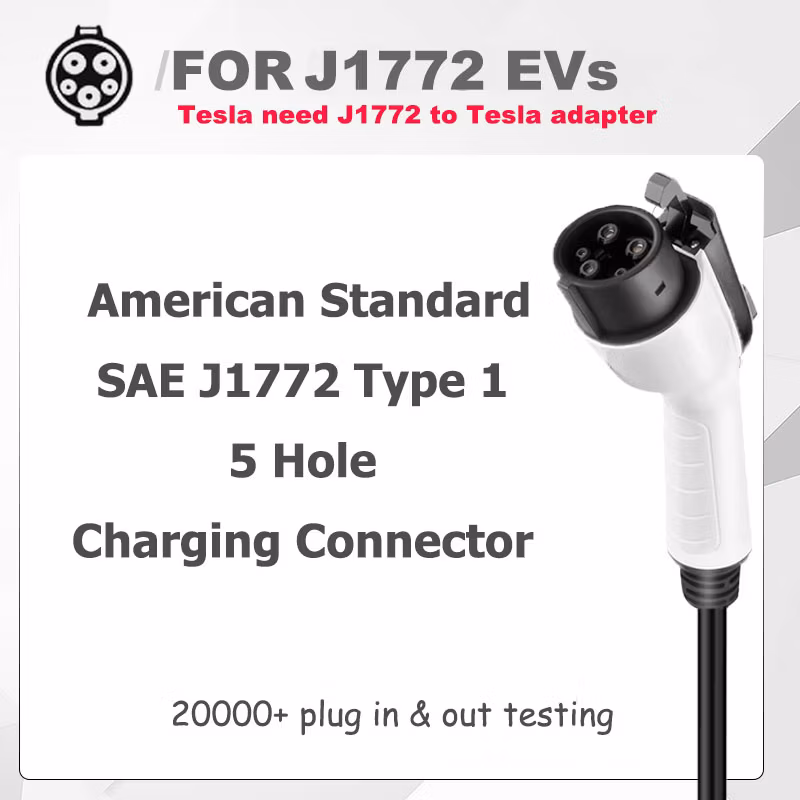 7.6kw Wallbox Electric Vehicle Charging Station for J1772 Electric Cars Type 1 Home EV Charger