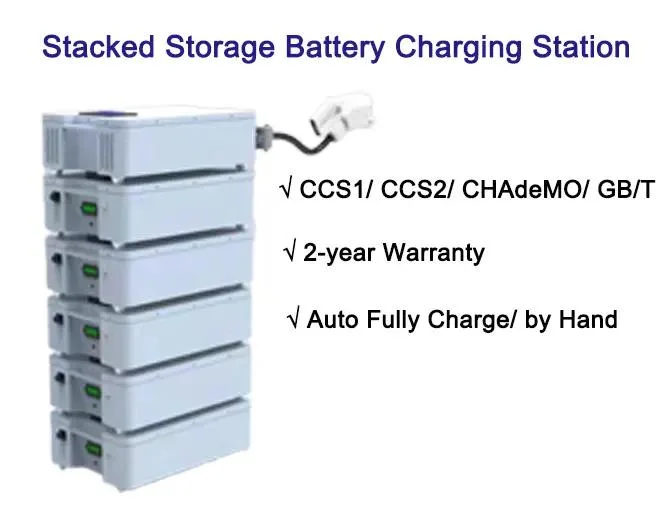 Portable Power Storage EV Charging Station Stacked Battery Charger