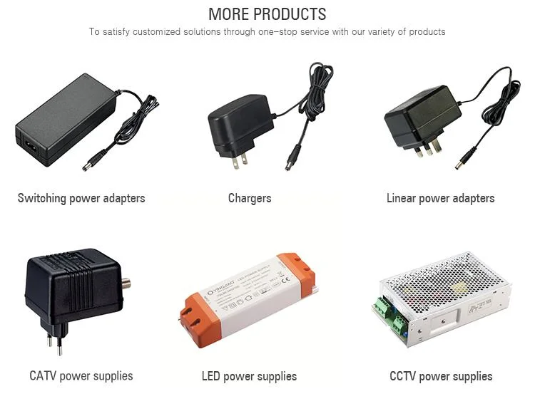 Wall Charger Supplier DC Battery Charger for Home Smart Appliances