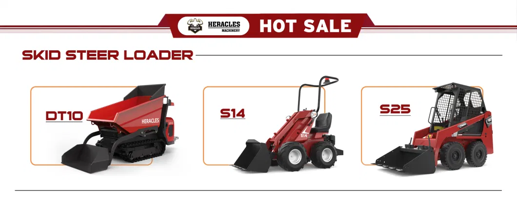 Heracles H280e Electric Mini Loader with Hydraulic System: Smooth Operation, Precise Control, Ideal for Demanding Tasks&quot;