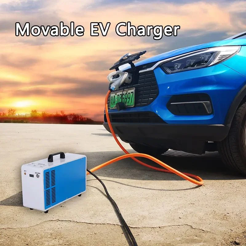 Movable 20kw 38A DC Fast CCS2 EV Charging Station Portable EV Charger for Electric Car