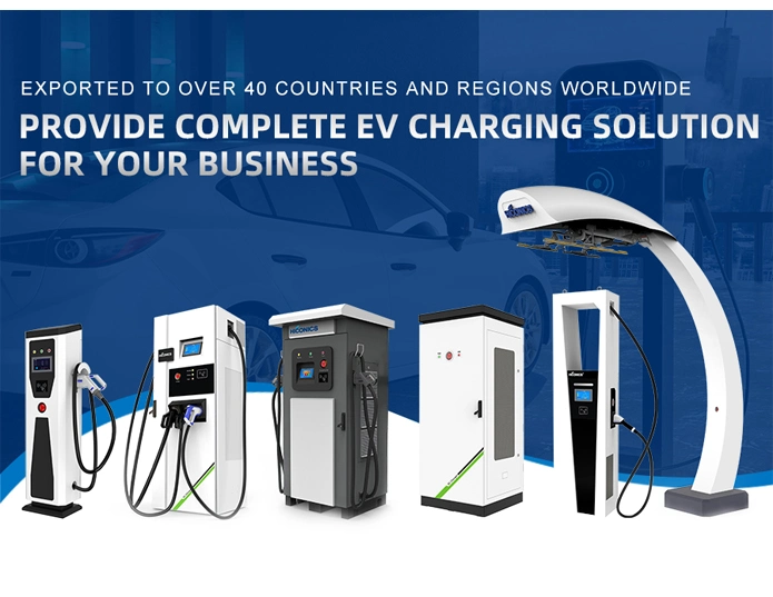 DC Level 3 Used for Fast Plug-in Charging up to 350 Kw Charger Car Station