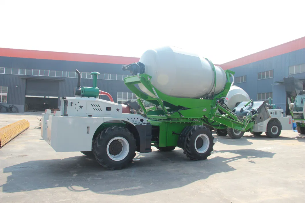 Mx1500 Walkable Concrete Mixer Self-Loading Vehicle Self Loading Mixer