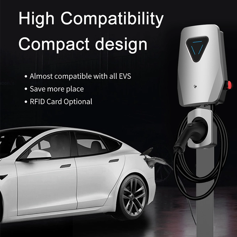 Factory Electric Vehicle Charger 22kw 3 Phase Wallbox EV Charger Level 2 Electric Car Charging Station Portable Car Charging Station