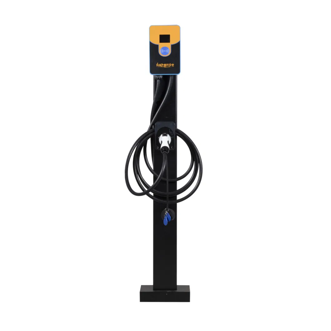 Portable EV Charger AC Adjustable 16A-32A IEC Type 2 Plug Level 3 Charging Station