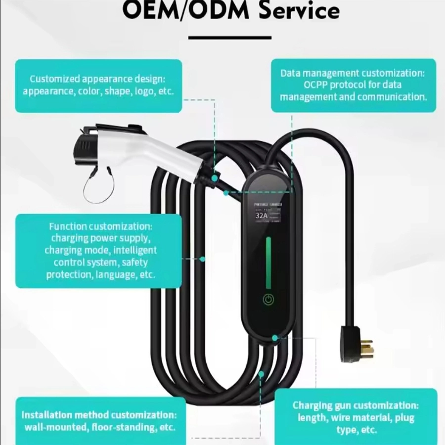 New Energy Portable EV Charger 20kw DC EV Car Charging Station