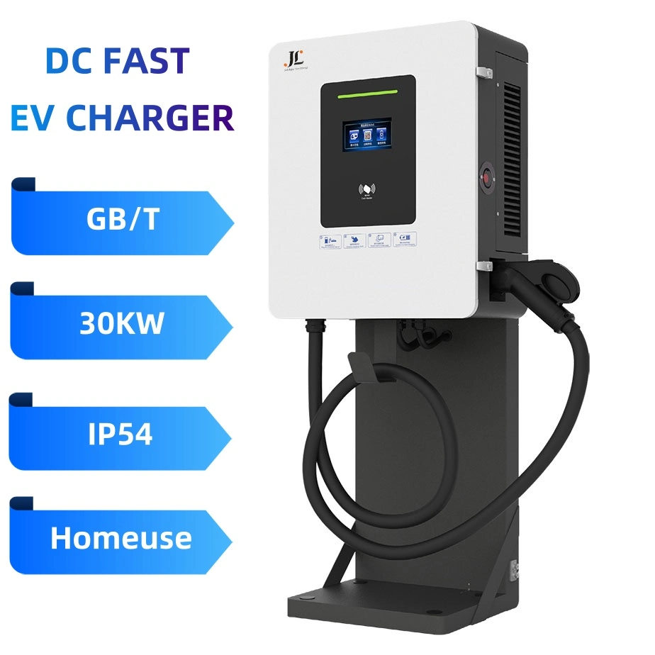 China Supplier Gbt Home Electric Vehicle Charging Station 30kw Rate Power DC Fast EV Charger