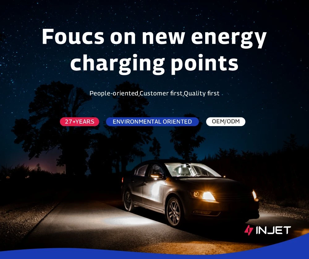 Injet New Energy Ocpp Commercial EV Charging Station 3 Phase CCS1 CCS2 Fast 60kw 120kw 180kw 240kw Public DC Fast Car Charger Station