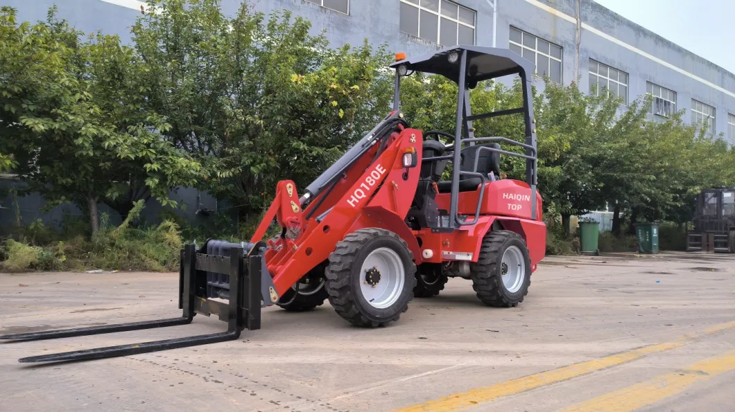 Haiqintop Brand New Designed (HQ180E) with Battery Power Mini Electric Loader