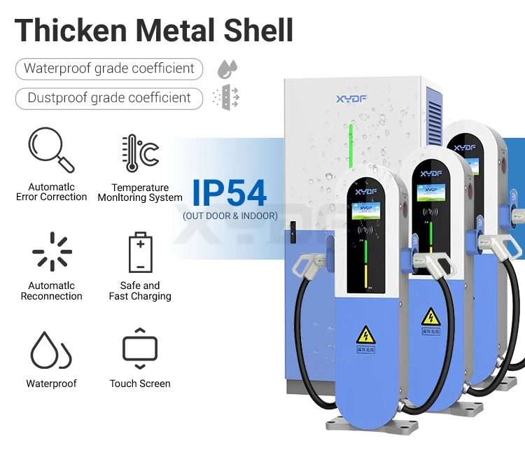 Xydf 360kw Commercial New Energy Vehicle Charging Pile CCS1 CCS2 Electric Car Charger Floor Mounted EV DC Fast Charging Station