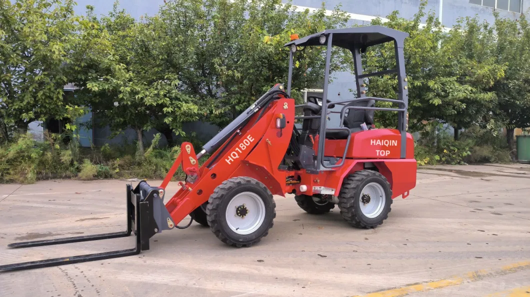 Haiqintop Brand New Designed (HQ180E) with Battery Power Mini Electric Loader