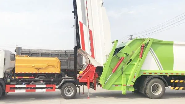 Brand New Isuz-U 5m3 Rear Loading Garbage Compactor Truck Compression Docking Refuse Collector Special Vehicle