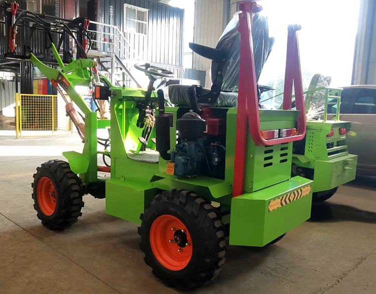 Mini Wheel Loader New Energy Equipment Electric Forklift Multi-Function Breeding Farm Distillery Small Loader