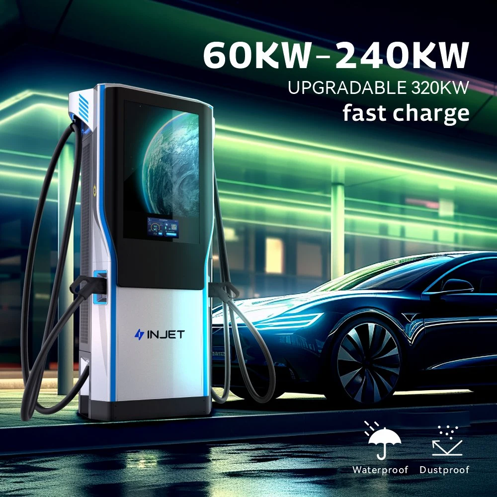 60kw 120kw 180kw 240kw Commercial EV Cars Charger Point DC Charger Pile Fast New Energy Electric Vehicle Charging Station