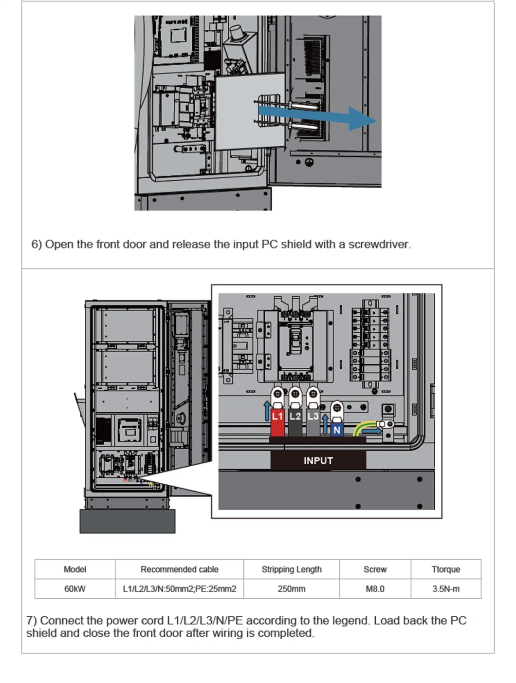 LCD Touch Panel Double-Gun 60kw DC Charge EV Floor Mounted Installation Fast EV Charging