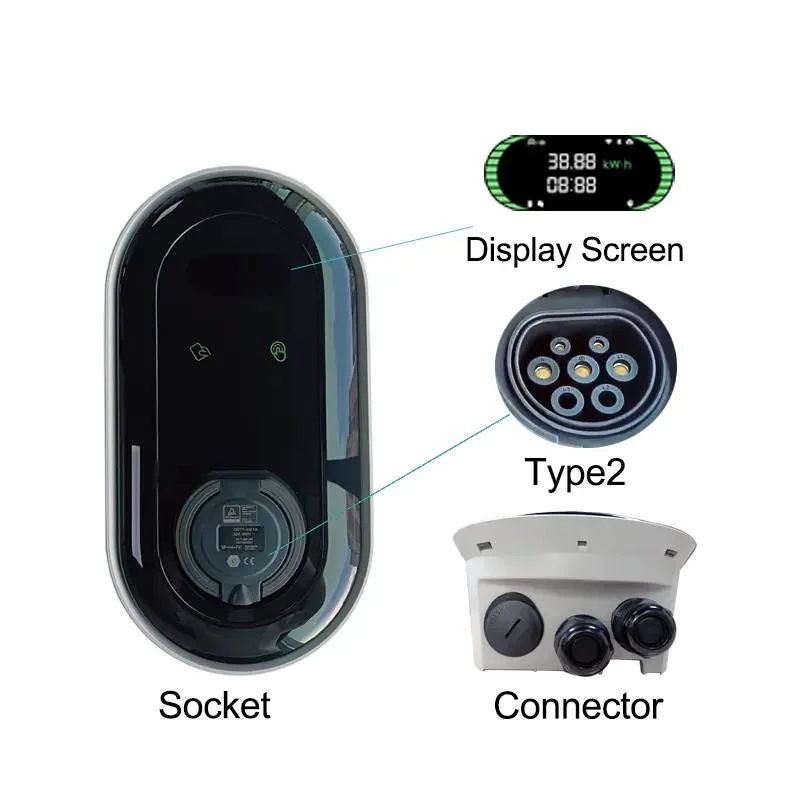 7kw 11kw 22kw EV Charger Business Wallbox Car Charger Electric Vehicle Charging Station and Solutions