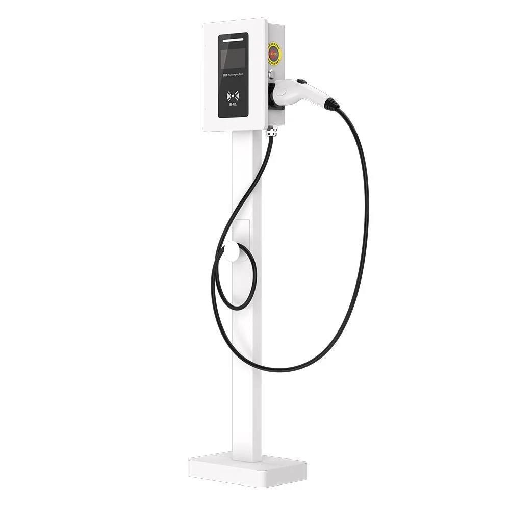 Smart 7kw 11kw AC EV Charger Wallbox Electric Car Charging Station