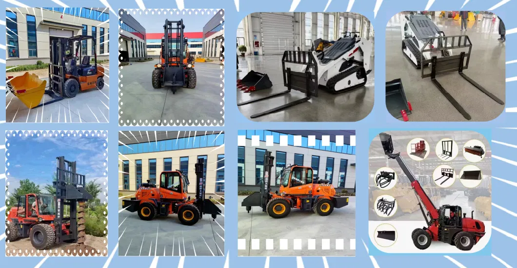 Skid Steer Loader/Self Feeding Mixer/Electric Loader/Forklift /Tipper Dump Truck/Evcavator /Mixing Bucket Loader/Mine Loader/Crusher Loader/Telescopic Boom Load