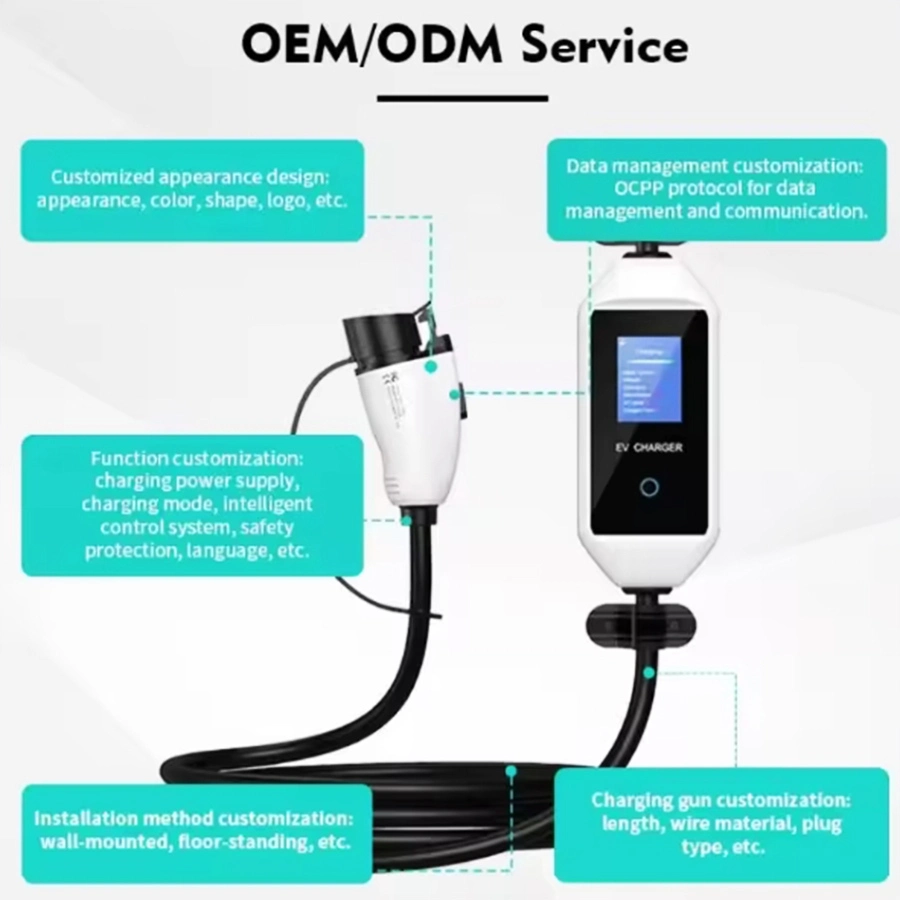 EV Charger Station of Electricity for Electric Car EV Charging Statio