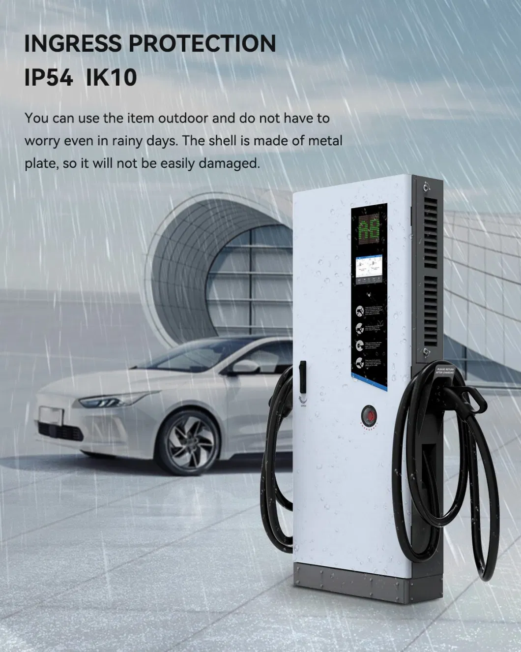 60kw Fast DC EV Charger Station Public and Household Use EV Charger