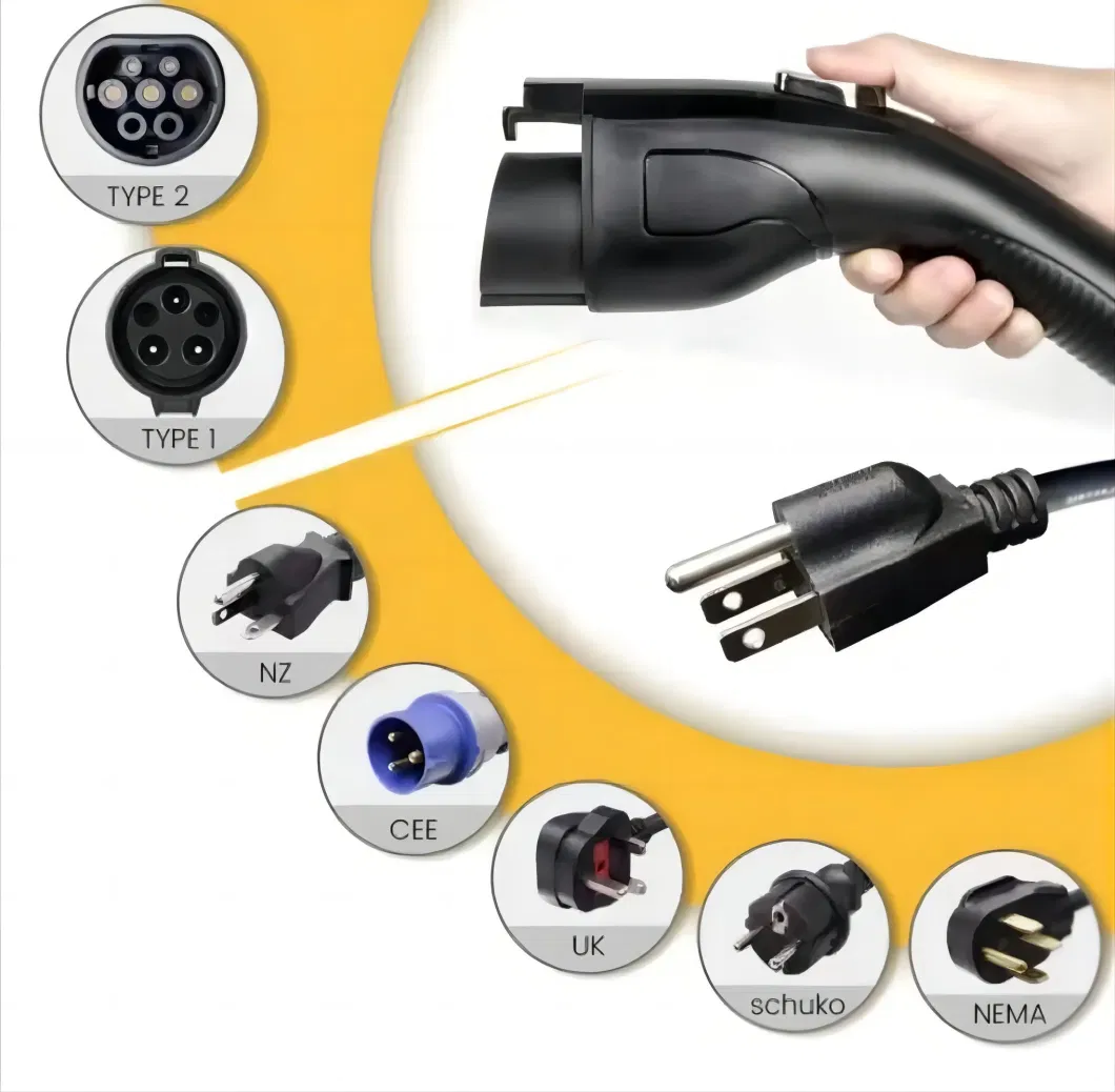 New Product 16A EV Charging Station Type1 Wallbox Charger Pile