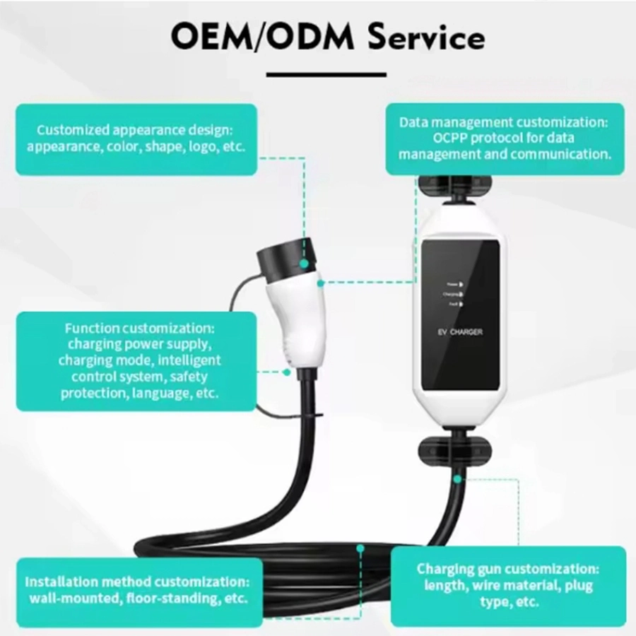 New Commercial Charging Station AC EV Charger Module AC EV Car