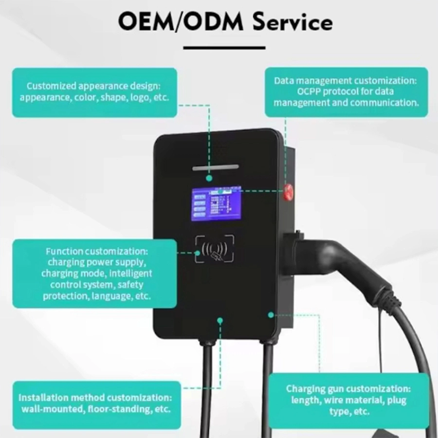 New Energy Portable EV Charger DC EV Car Charging Station