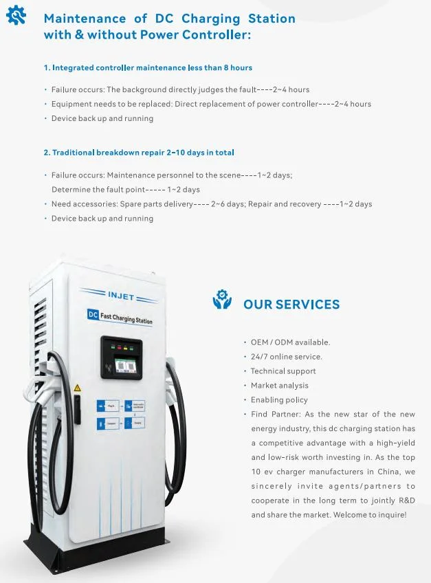 60kw 120kw 180kw 240kw Commercial EV Cars Charger Point DC Charger Pile Fast New Energy Electric Vehicle Charging Station