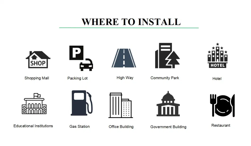 China 2023 Solar DC EV Charger Solar Green Charging Station