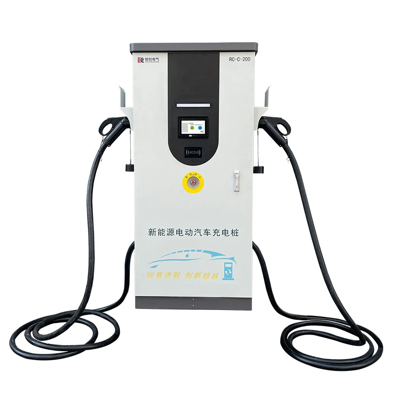 Commercial DC EV Charging Station 80kw 120kw 160kw 200kw with CCS Gbt Chademo Ocpp1.6 400V Level 3 EV Fast Chargers