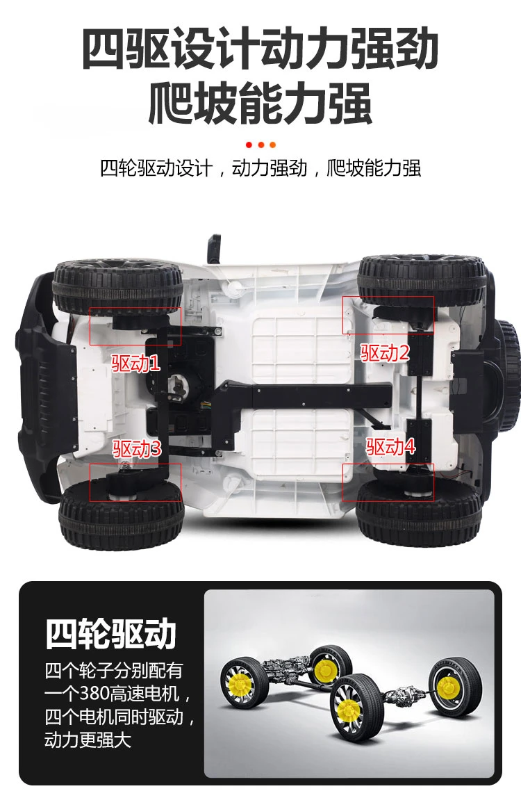 Selling Children&prime;s Jeep Toy Cars/Portable Pull Rods/Baby Charging Electric Cars