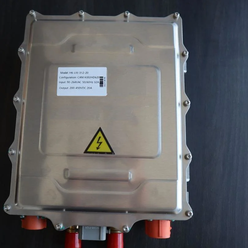 Liquid Cooling Charger for Electric Excavator Rated 6.6kw Power Rated 312V 20A