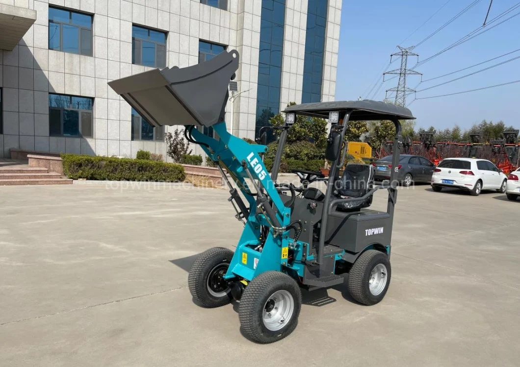 Small Electric Wheel Loader Mini Battery Powered Wheel Loader