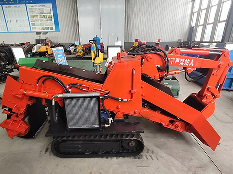 Zwy-60 Underground Tunnel Electric Crawler Mucking Machine Scraper Rock Sholve Loader