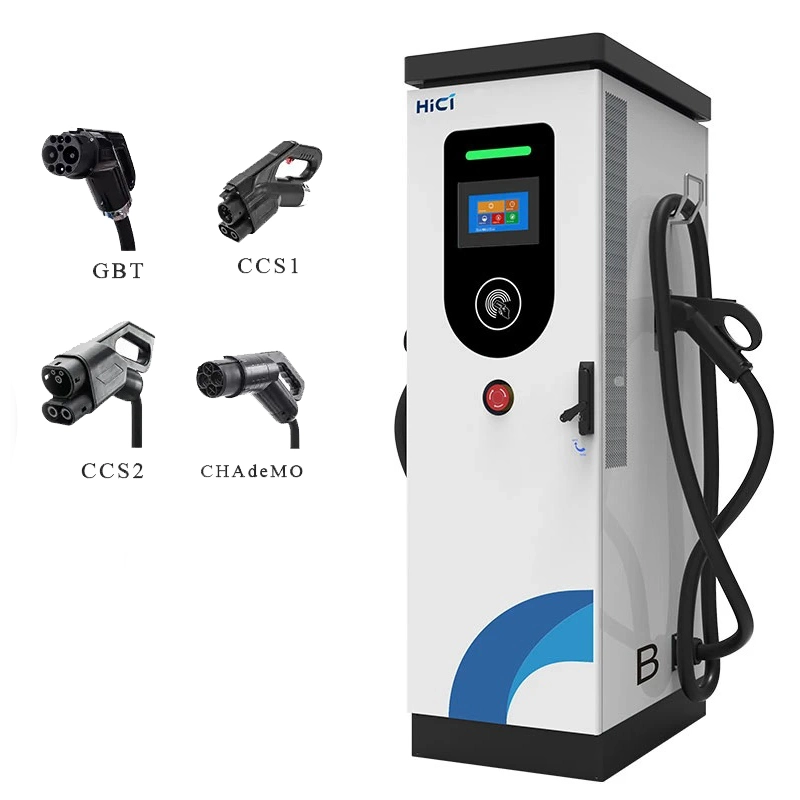 60kw /120kw/180kw CCS2+Gbt DC Fast EV Charger Station for EV Car