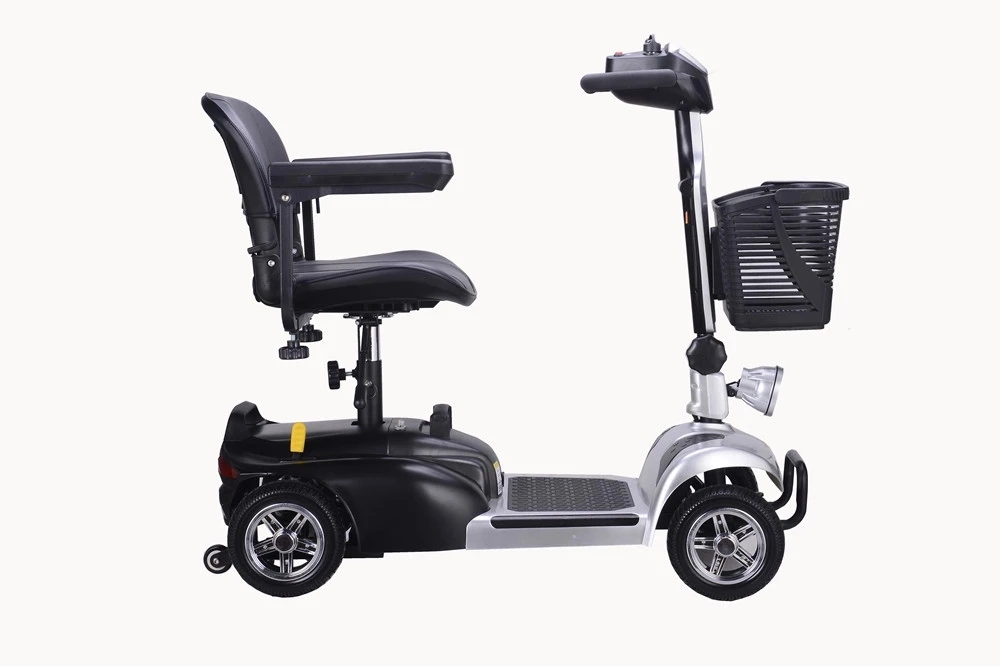 Low Price Four Wheel Electric Mobility Scooter with Basket