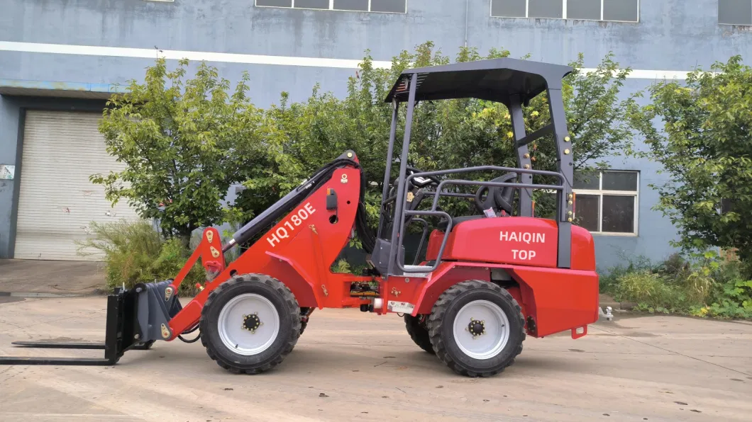 Haiqintop Brand New Designed (HQ180E) with Battery Power Mini Electric Loader