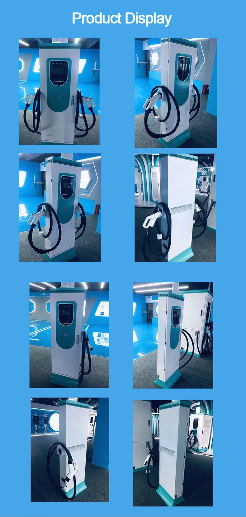 Manufacturer 60kw 80kw 100kw 120kw 160kw 200kw DC Fast EV Charger EV Charging Station