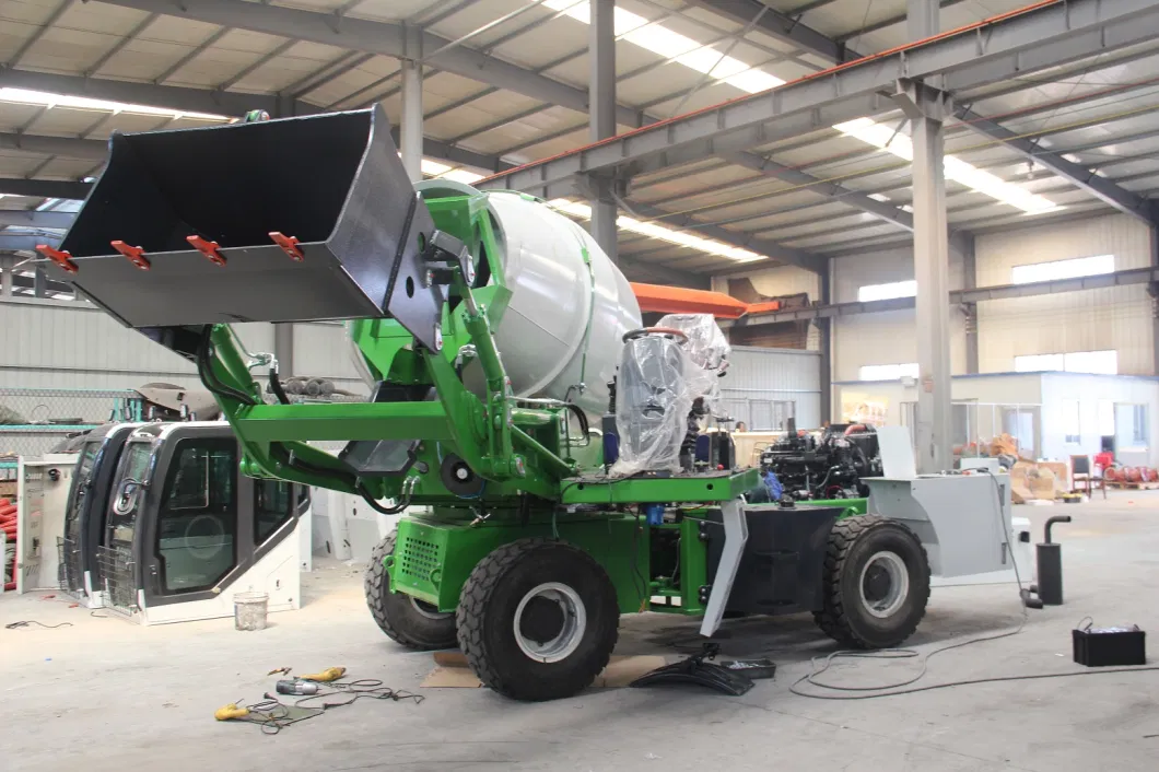 Mx1500 Walkable Concrete Mixer Self-Loading Vehicle Self Loading Mixer