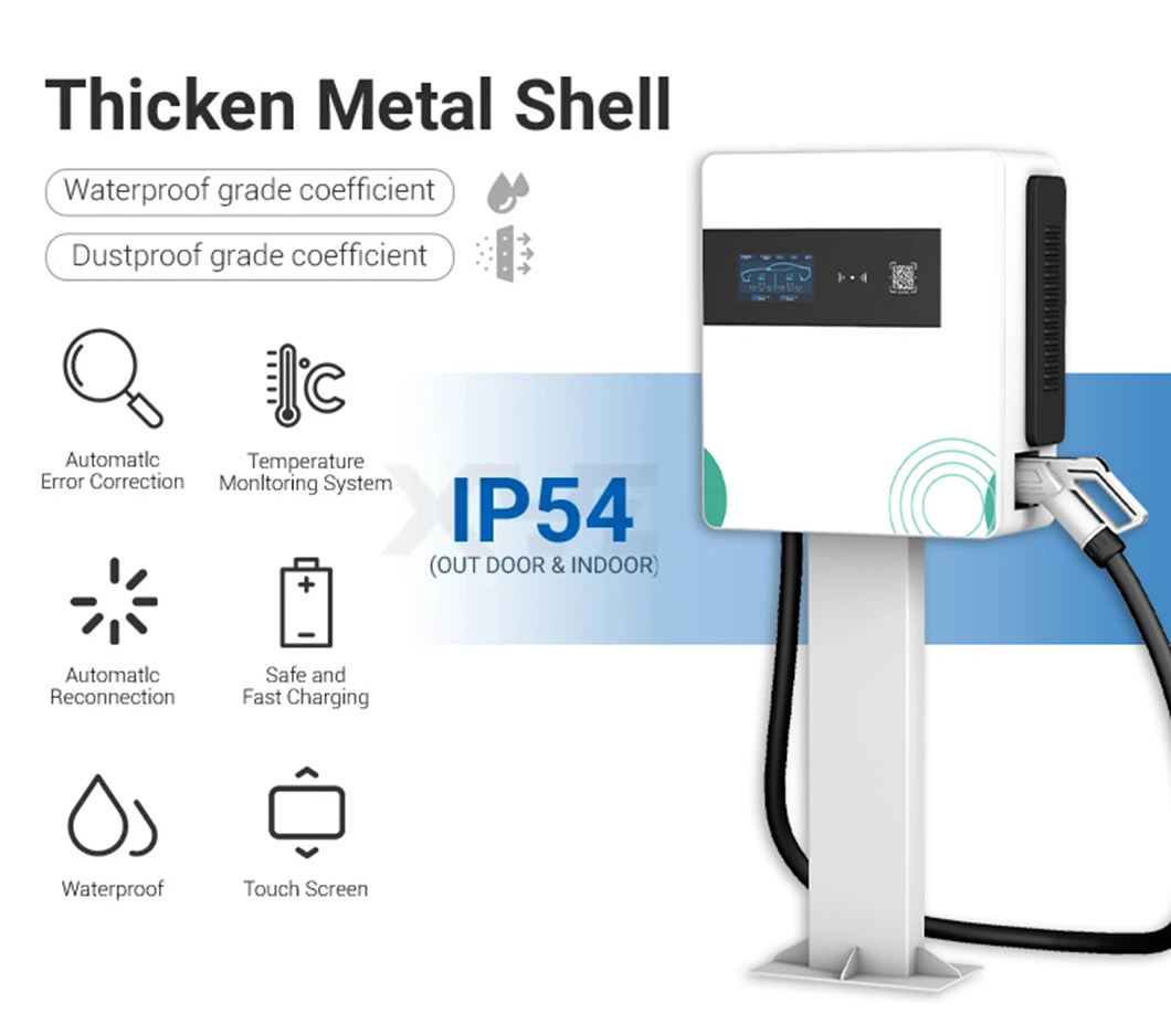 160kw Public IEC62196 DC Fast Electric Vehicle Car Charging Station