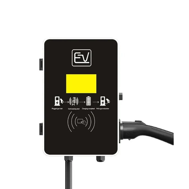 New Business EU Standard Electric Vehicle Charging Pile Wall Box 11kw Type 2 Charging Station, with CE Certificate to Facilitate The Charger for The Car at Home