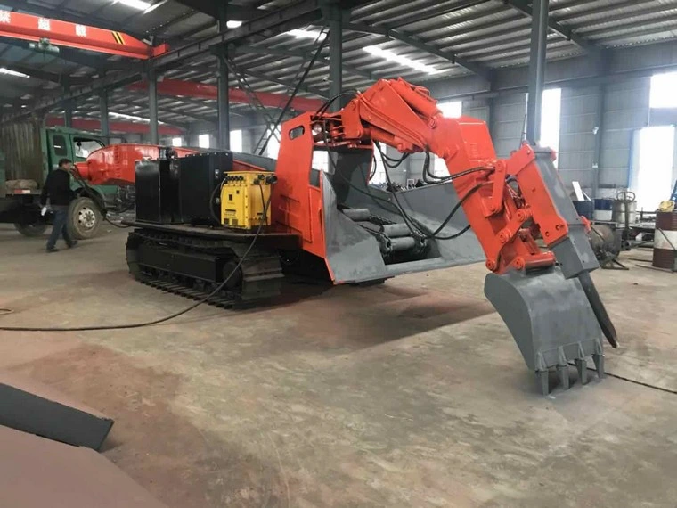 Zwy-60 Underground Tunnel Electric Crawler Mucking Machine Scraper Rock Sholve Loader