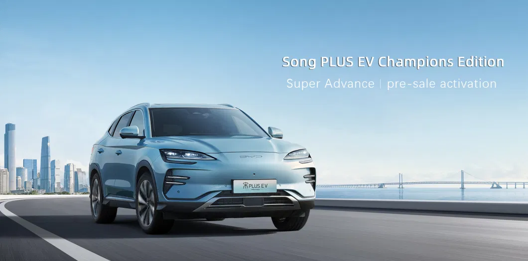 Electric Performance EV Car Charging Byd Song Plus New Energy Vehicle