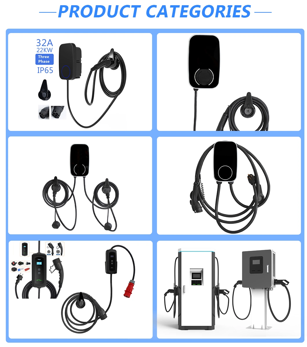 200kw DC EV Charger Electric Vehicle Fast Charging CCS2 Commercial EV Car Charging Stations for Sale