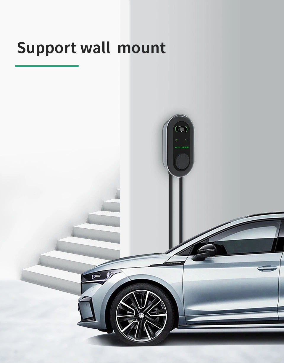 Factory Price 22kw Smart EV Charger with WiFi Control Type2 Connector Home Use Wallbox