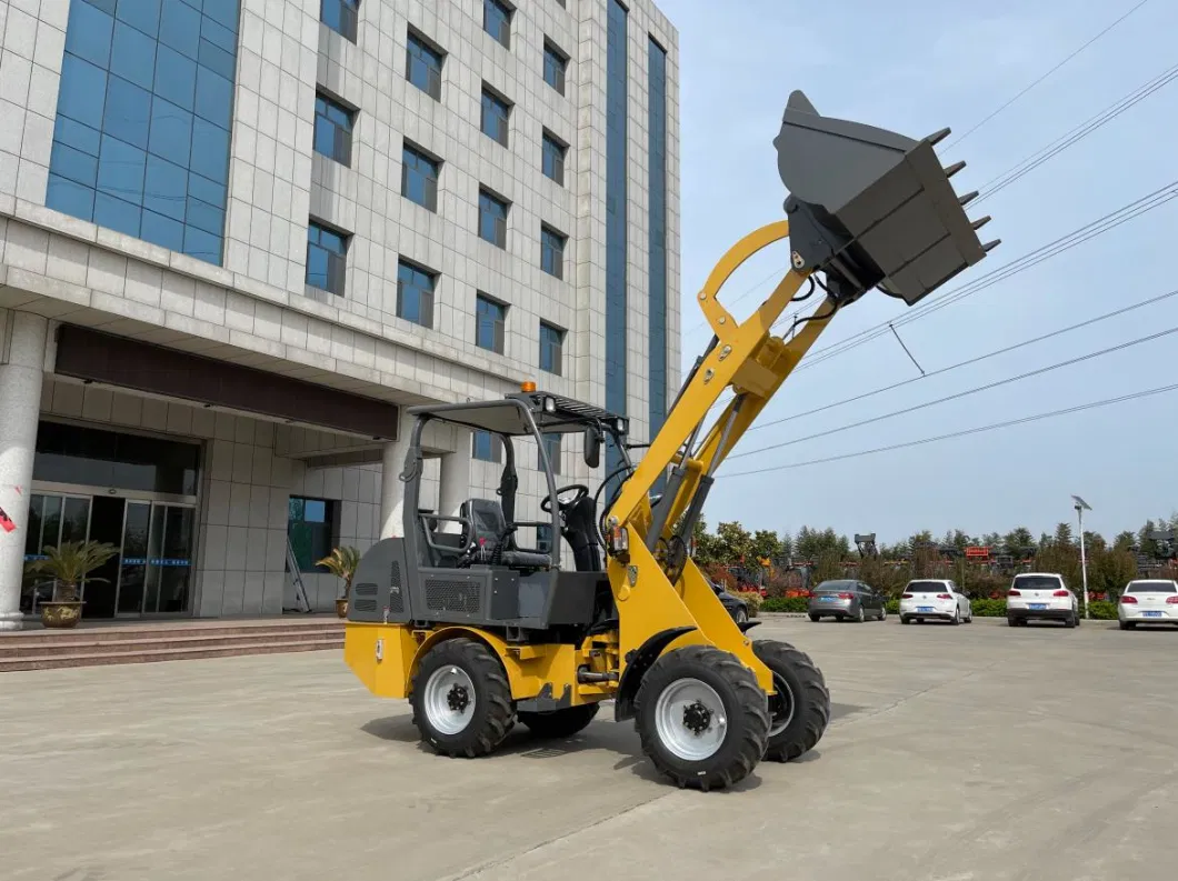 Small Electric Wheel Loader Mini Battery Powered Wheel Loader