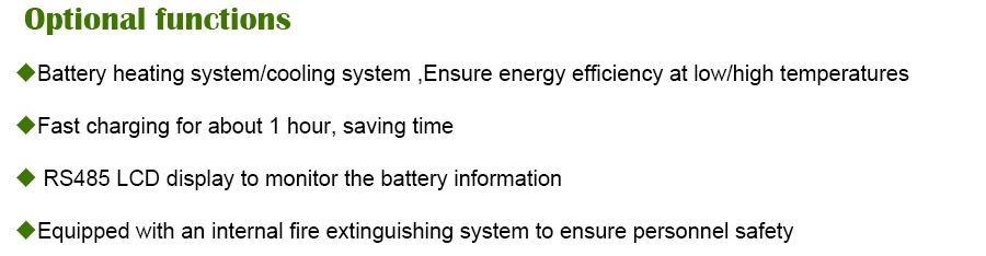 Cts 48V 300ah EV Car LiFePO4 Battery for Tractor